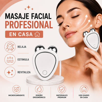 Masajeador Facial Microcorriente