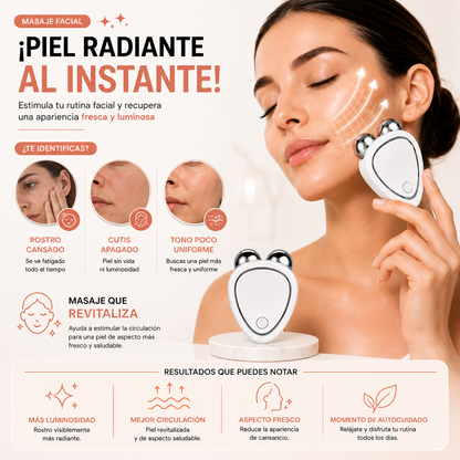 Masajeador Facial Microcorriente